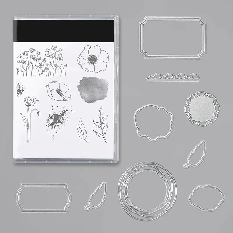 

Flower Dies Metal Cutting Dies and Stamps Stencil DIY Cards Stencils Photo Album Embossing Paper Making Scrapbooking Knife Mold