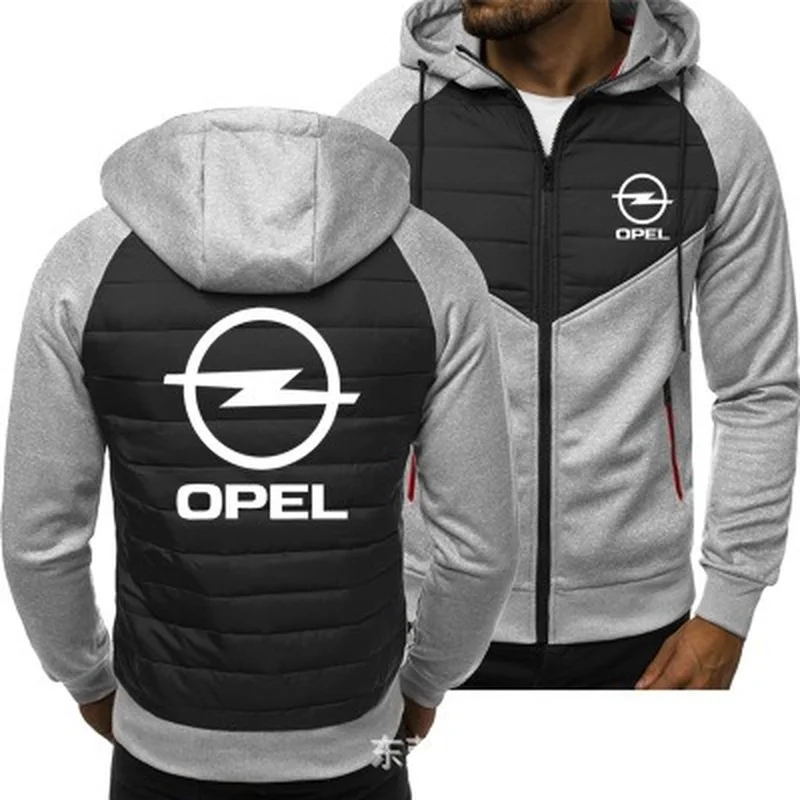

Hot Sale 2021 New Men Hoodies for opel car logo Spring Autumn Jacket Casual Sweatshirt Long Sleeve Zipper Hoody S-3XL
