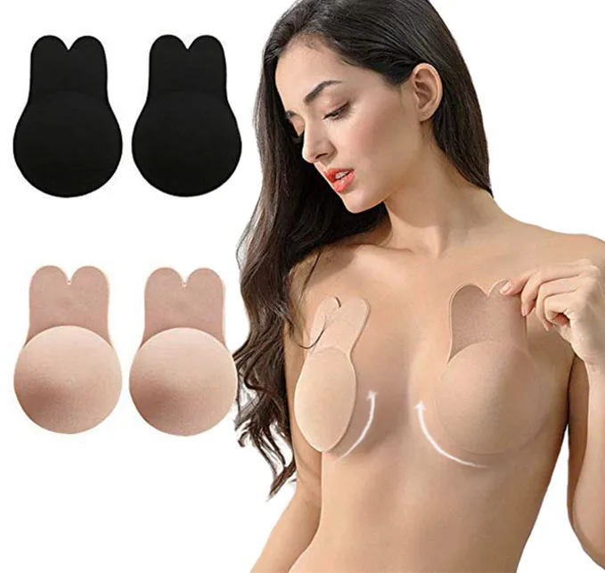 Силиконовые клейкие бюстгальтеры для женщин Привлекательный бюстгальтер без