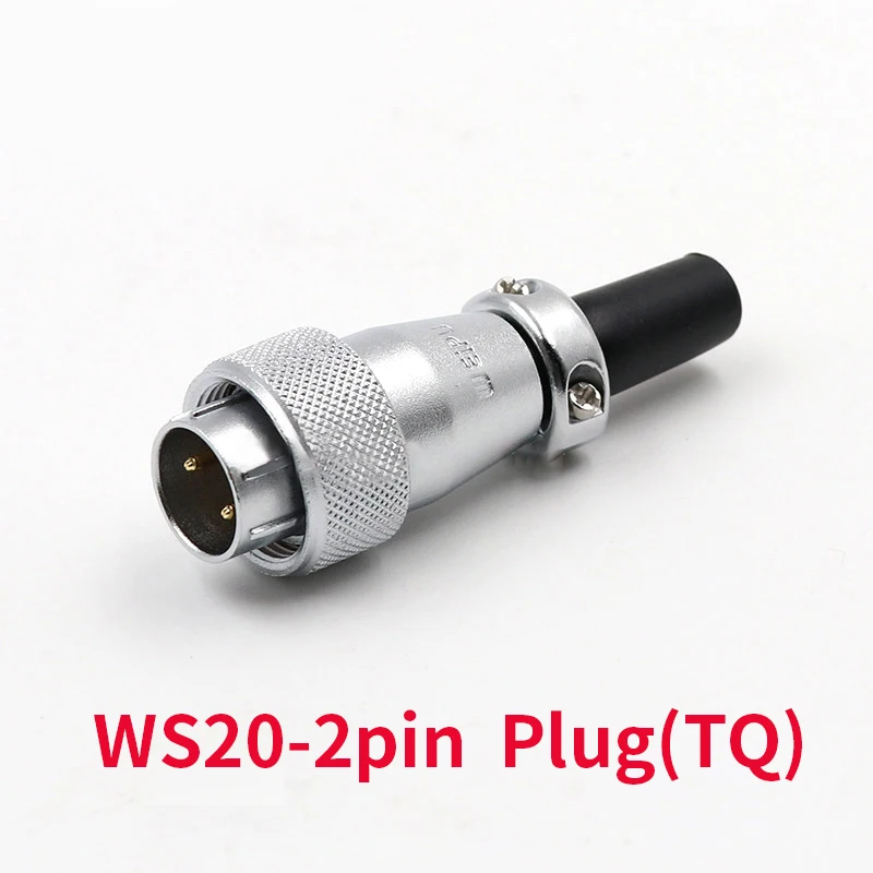 WS20 соединители 2 pin высоковольтный соединитель штепсельной вилки Промышленный