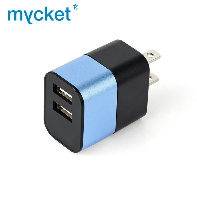 Зарядное устройство MYCKET мобильный телефон с 2USB портами 5 В 2 4 А USB зарядное для