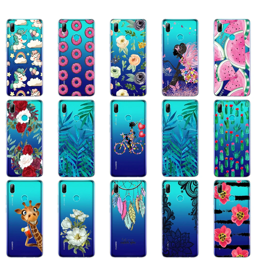 Case For Huawei P Smart 2019 Silicon Soft TPU Back Cover For Huawei P Smart Plus 2019 Case Cover For Huawei P Smart Z Bumper