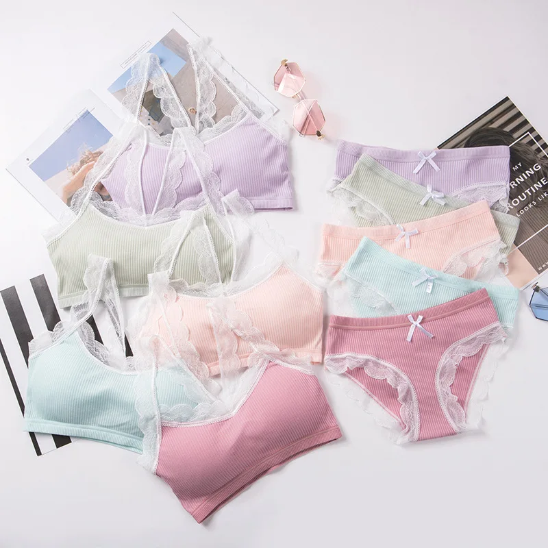 9 видов стилей модный кружевной сексуальный комплект с бюстгальтером для девочек