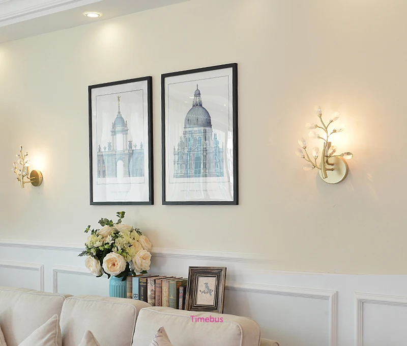 Настенный светодиодный светильник в античном стиле для прихожей лампа