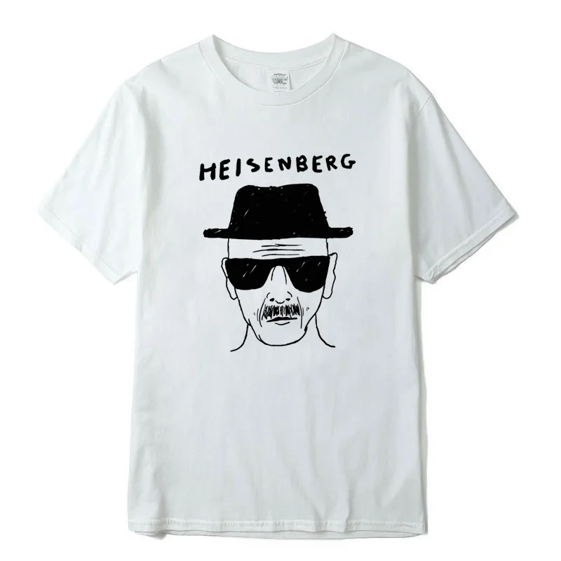 Мужская футболка из натурального хлопка с коротким рукавом и круглым