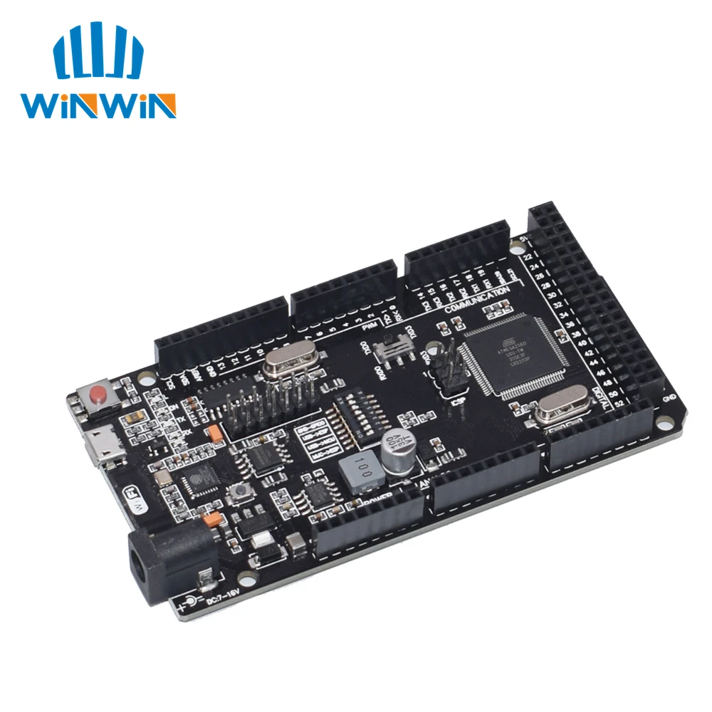 WeMos Mega + WiFi R3 ATmega2560 ESP8266 (память 32 Мб) USB TTL CH340G. Совместимость NodeMCU ESP8266|Интегральные