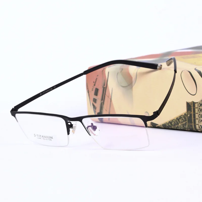 Чистый титановый лист очки оправа с оправой из титана модные ультра светильник