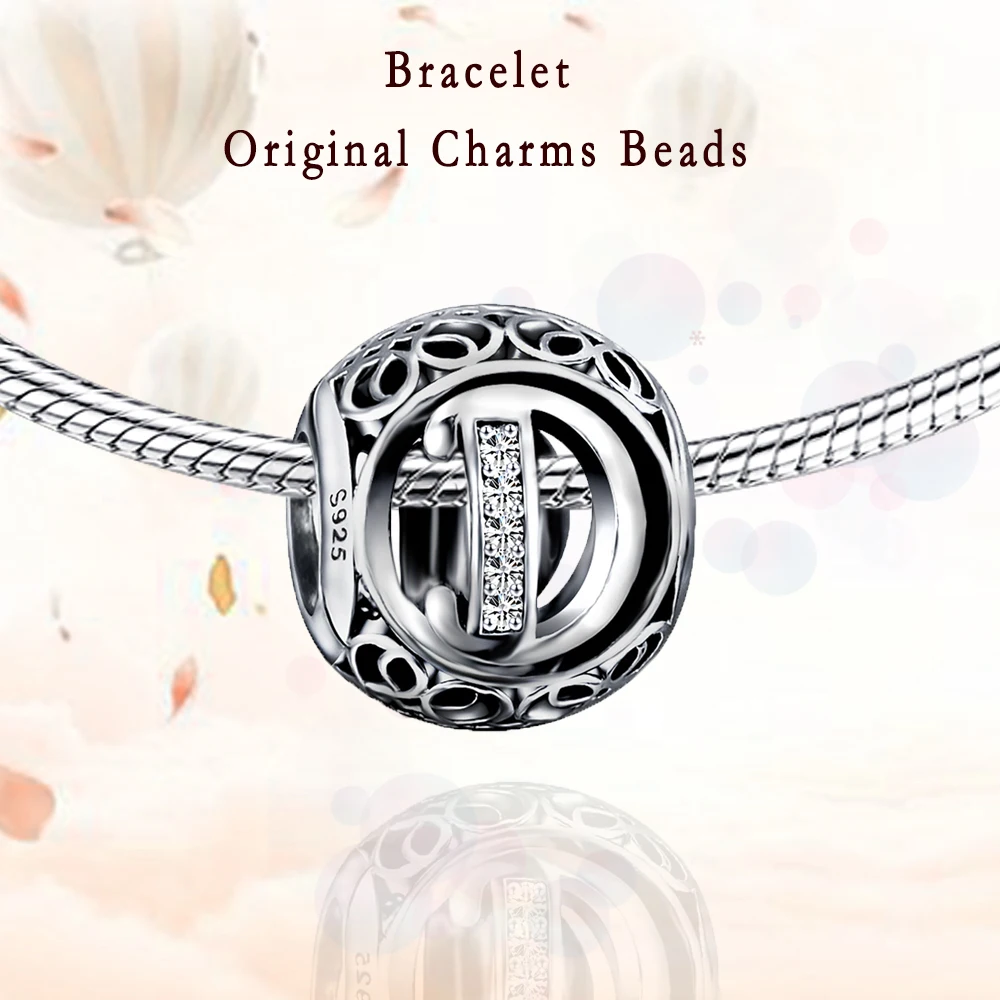 Новинка 2020 бусины-подвески с надписью 925 пробы серебряные подвески оригинальные