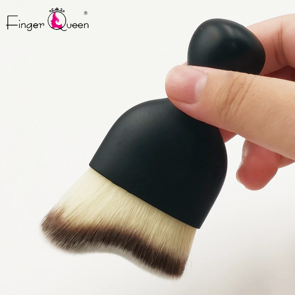 

1Pc Big Cosmetic Multifunction Art Brush Nail Face Clean Brush Acrylic Builder Flat Paintin Gel Manicure Tool B022