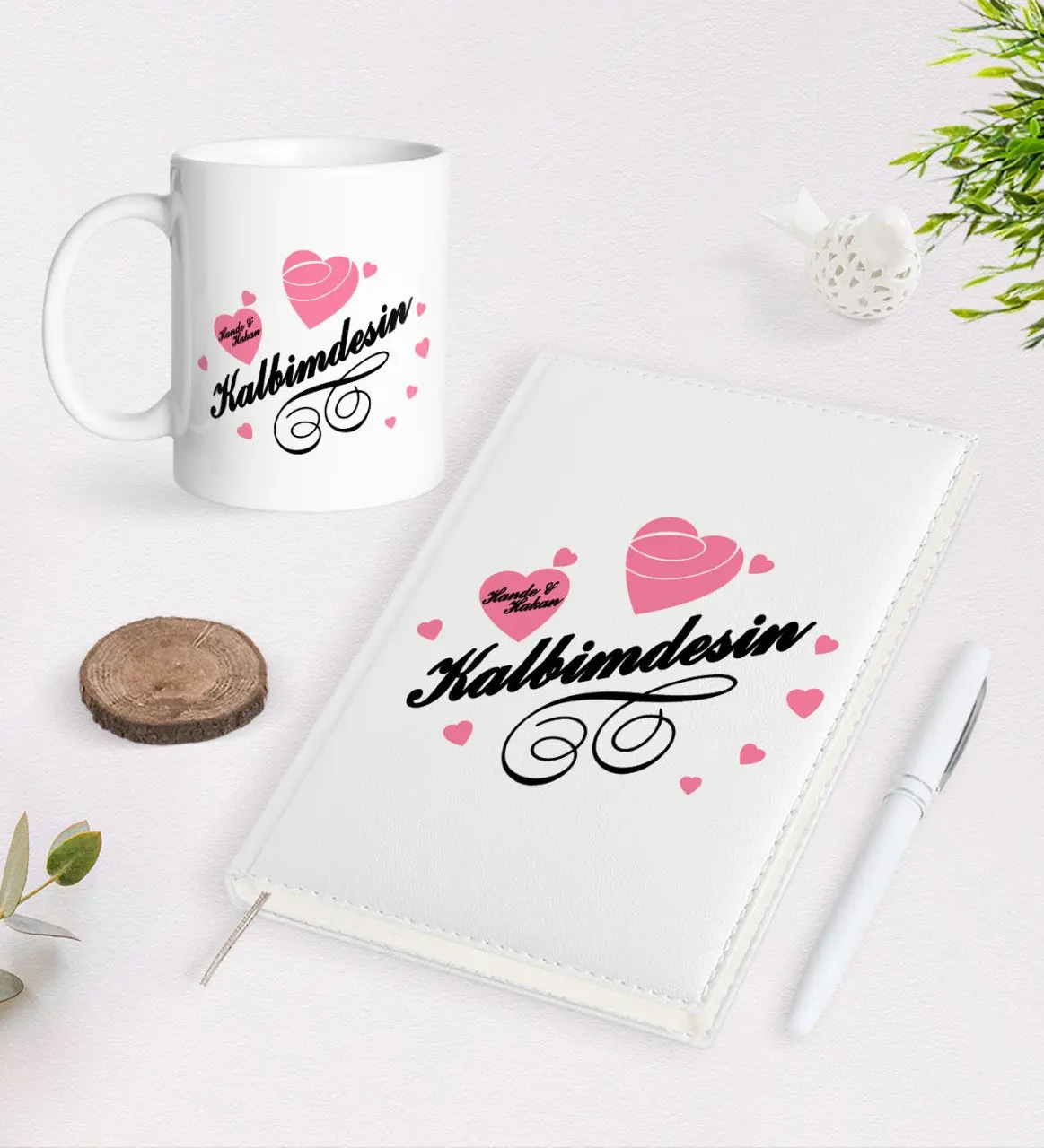 

Персонализированные ко Дню Святого Валентина 2021 Организатор ручка и кружка Seti-16