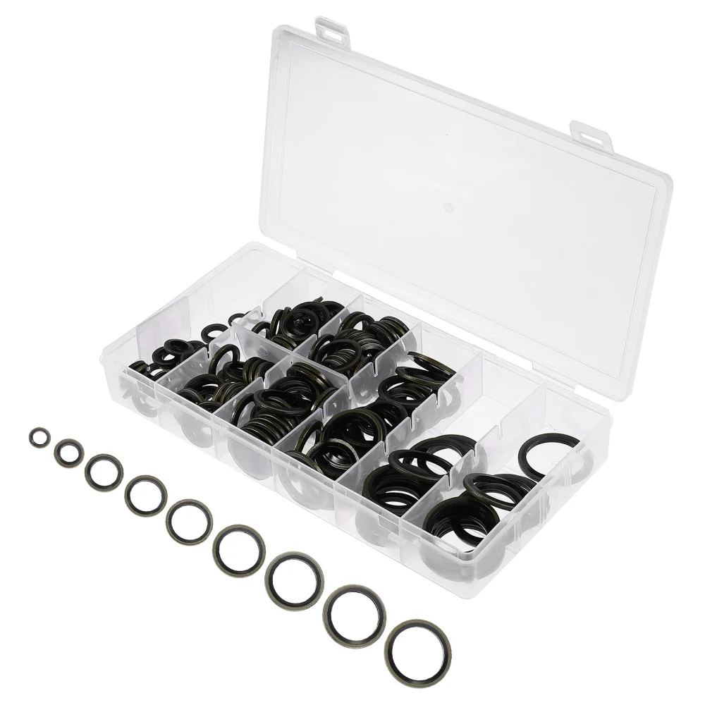 

150pcs Practical Wave Washers Durable Elastic Washers Repairing Washers
