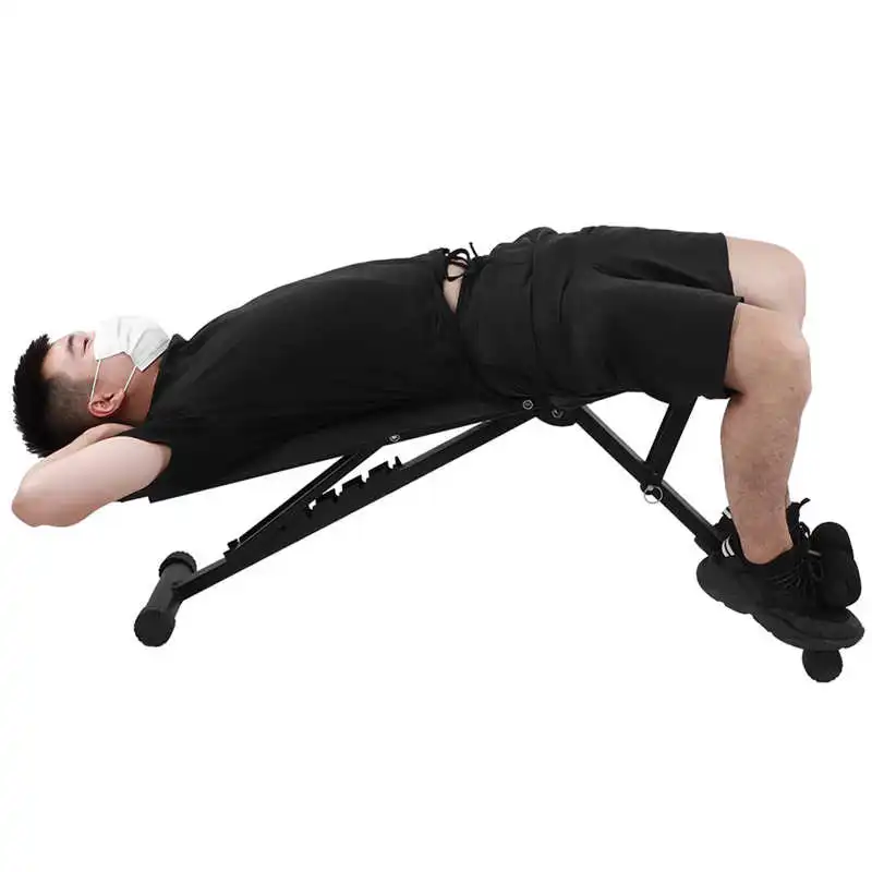

Adjustable Foldable Bench Multi Functional Utility Weight Bench for Full Body Workout Exercise Training Slimming Tool