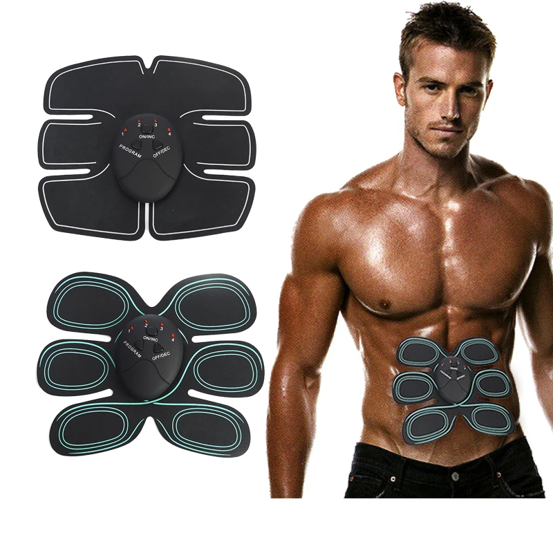 

Body Slimming Shaper Machine TENS Electronic Abdominal Fitness Accessories EMS Wireless Electric Muscle Stimulator Massager