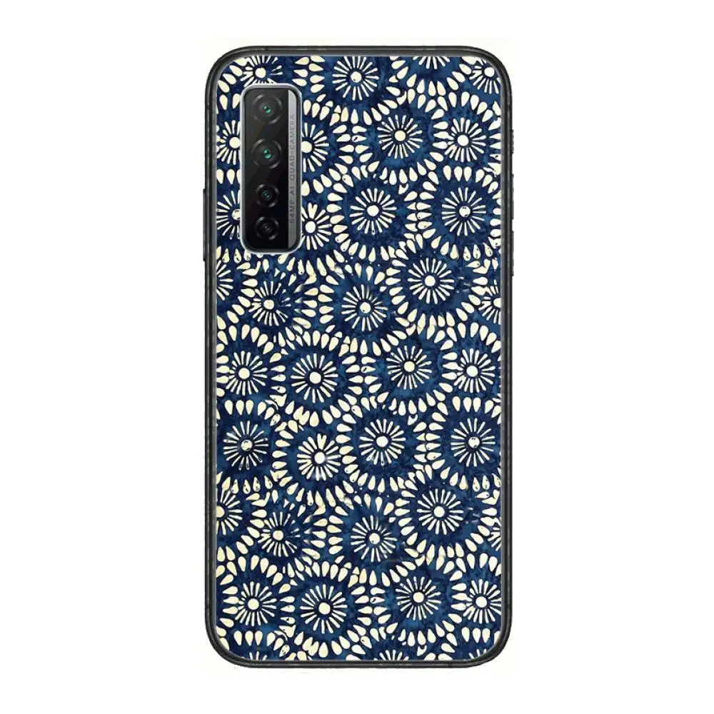 Разноцветные бохо мандала Цветы Чехол для телефона Huawei Nova девочек 2 3 4 5 6 7 8 SE i E Pro