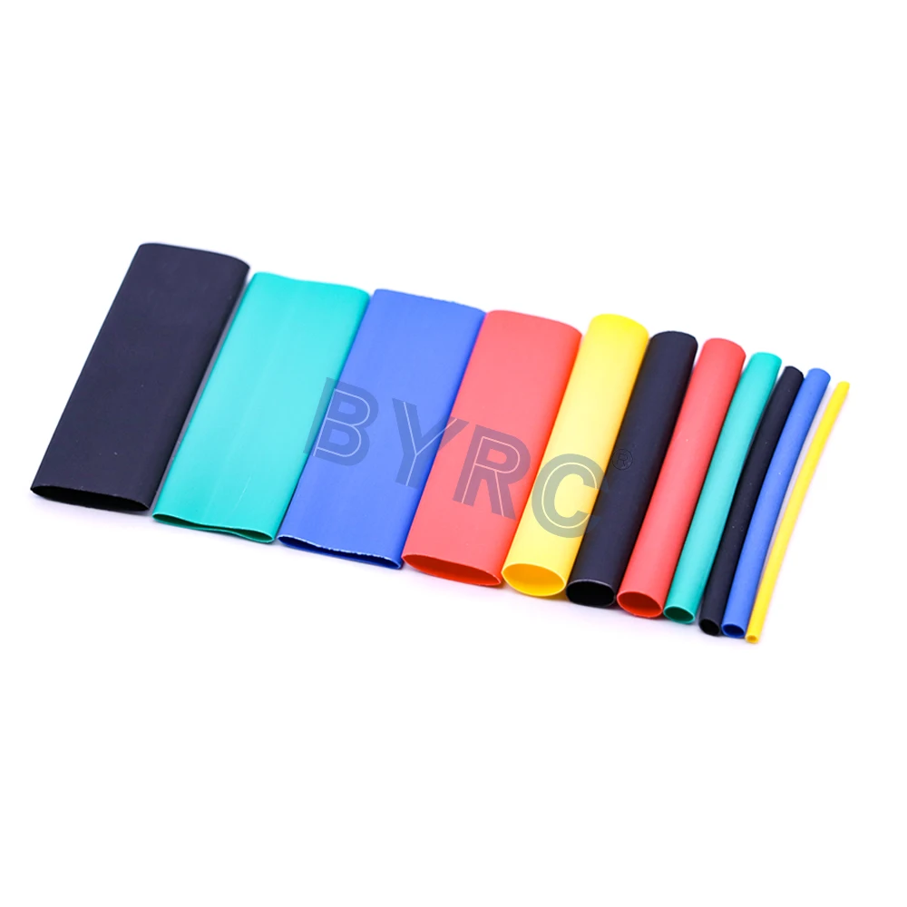 280pcs/box Heat Shrink Tube Kit Shrinking Assorted Polyolefin Insulation Sleeving Tubing Wire Cable 8 Sizes 2:1 s | Игрушки и хобби