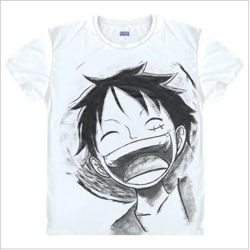 Цельная футболка с рисунком обезьяны D. Luffy Roronoa Zoro Nami Tony Chopper цельнокроеная