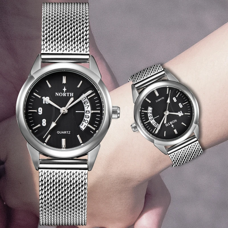 Роскошные брендовые северные женские часы модные кварцевые в строгом стиле