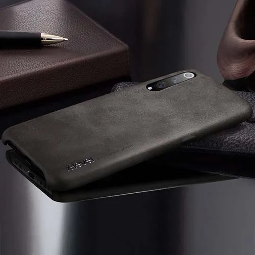 Coffee X-Level кожаный чехол в стиле ретро для Xiaomi mi 9 mi 9 se, ультра тонкий чехол для телефона Xiao mi note 7 pro redmi 7 - Цвет: Coffee