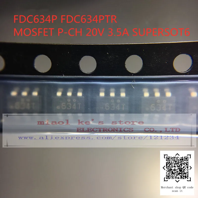 [10 шт] FDC602P FDC634P FDC636P FDC638P FDC642P FDC654P FDC655AN FDC6392S FDC6506P FDC602PTR FDC634PTR FDC636PTR FDC638PTR | Электронные