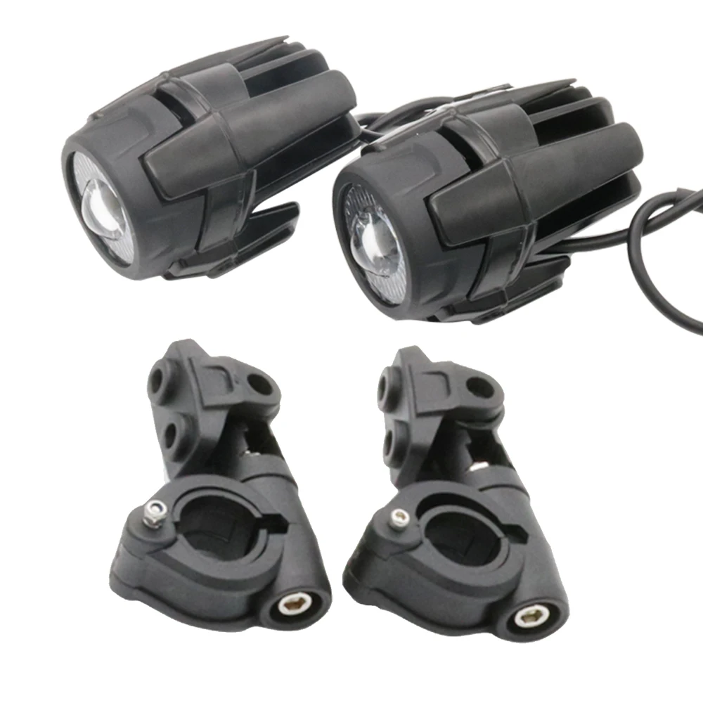 2 шт. 6 светодиодных мотоциклетсветильник фар универсальные противотуманные