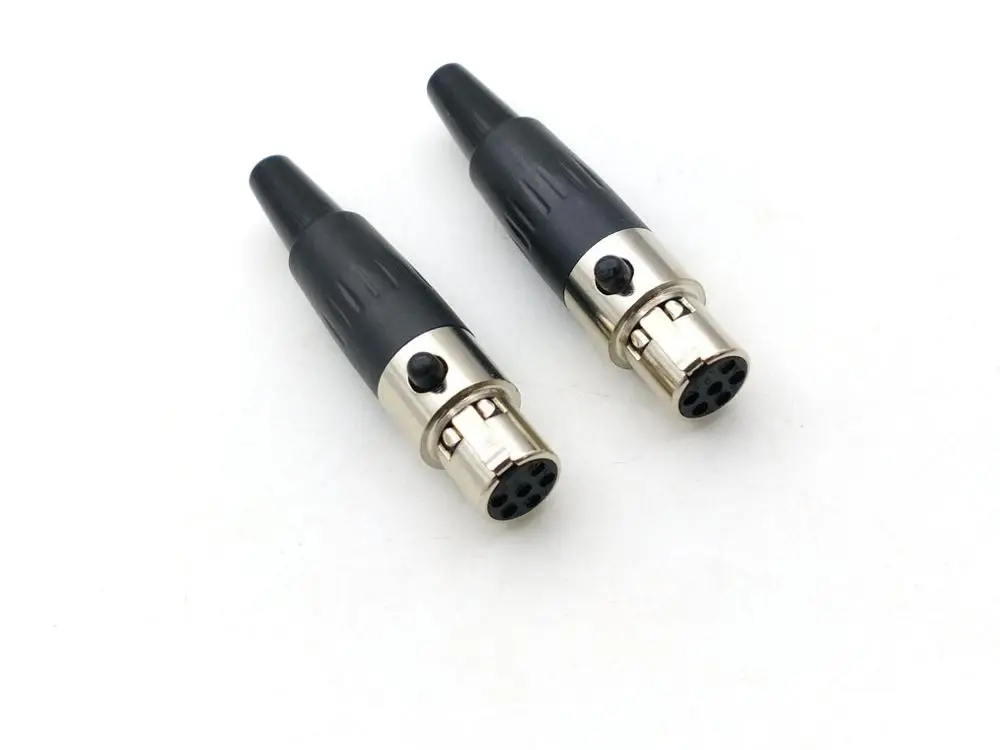 2 шт. 6-контактный разъем Mini XLR | Обустройство дома