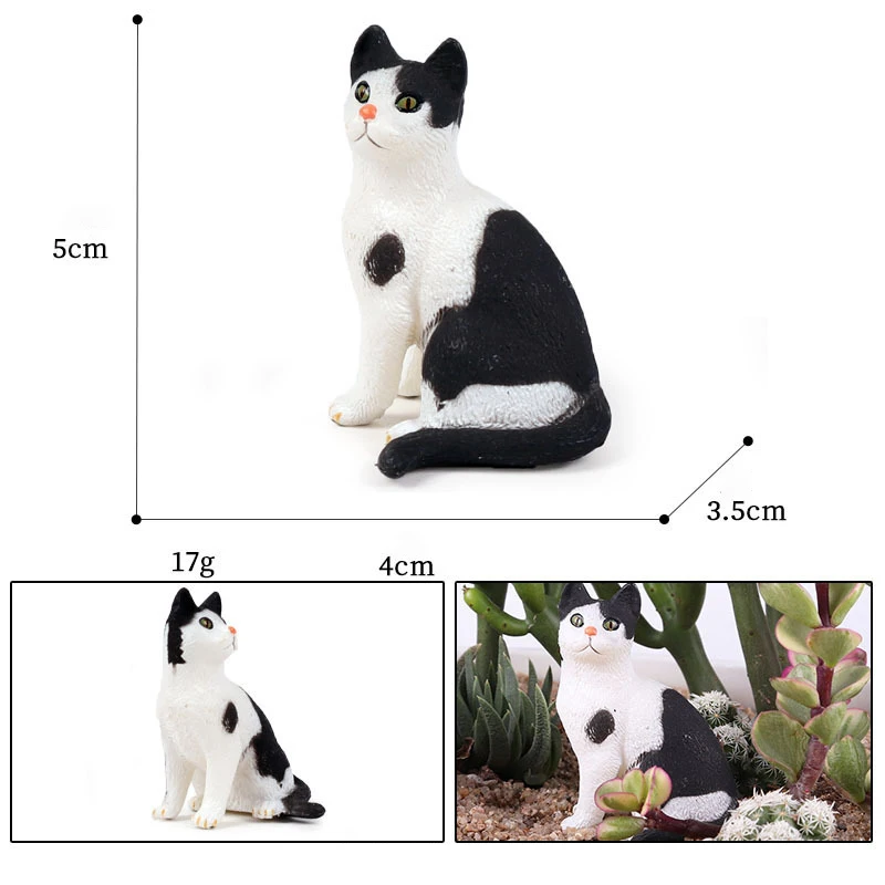 

Миниатюрная фигурки кошки из ПВХ