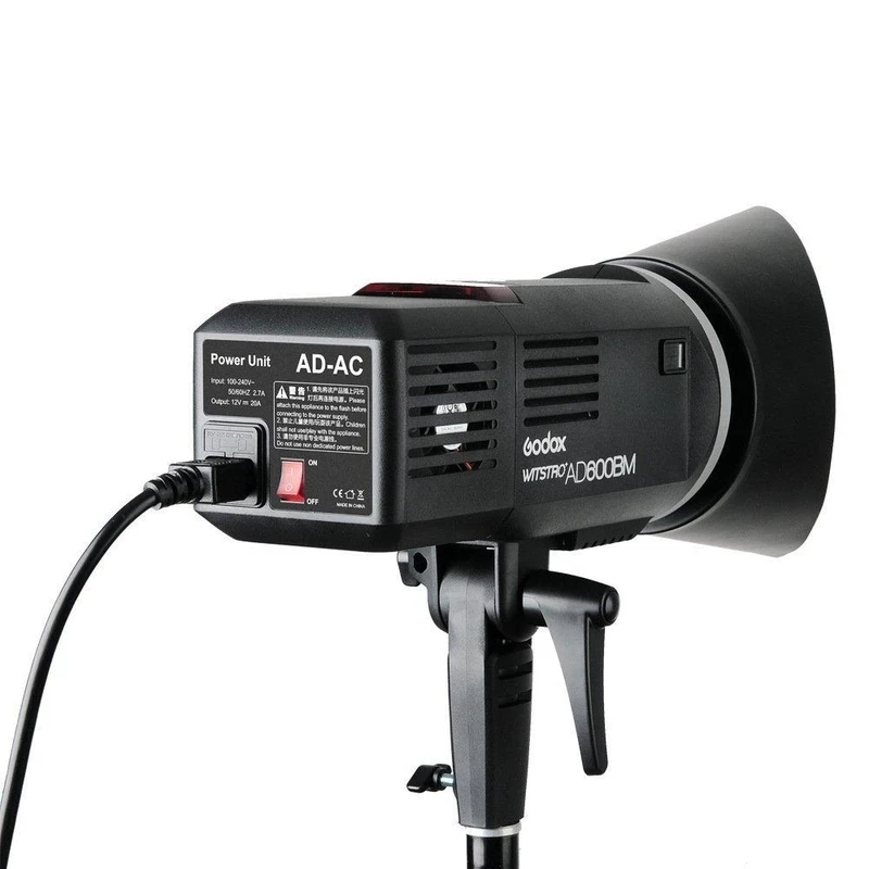 Адаптер источника питания GODOX AD-AC AC с кабелем для AD600B AD600M AD600BM Flashpoint XPLOR 600 Flash Strobe