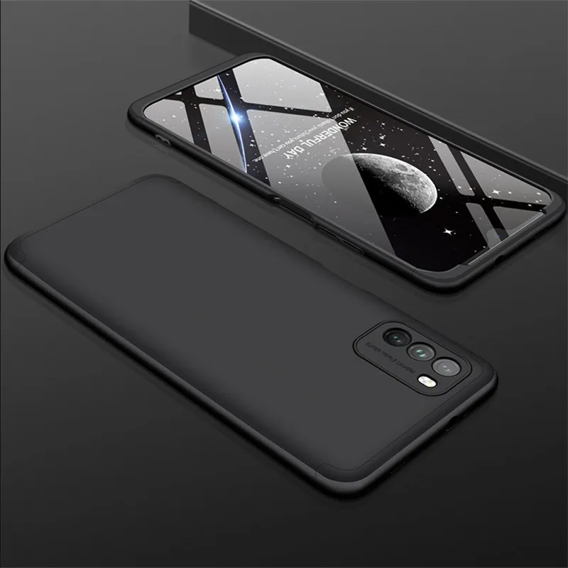 

Чехол с полной защитой 360 для Xiaomi Redmi 9 Power, ударопрочный Матовый Жесткий чехол для телефона Xiaomi Redmi 9T Redmi9T