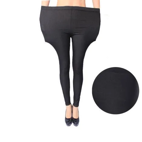 Женские брюки больших размеров осень 2020 зимние mujer женские 5XL черные синие