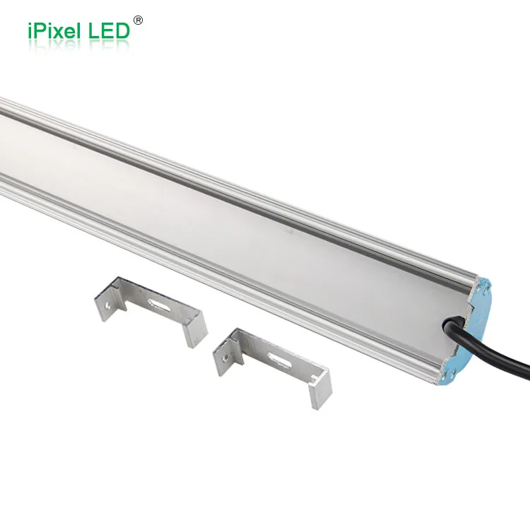 48 шт. SMD3535 светодиодный бар With16Pixels DMX512 IC Алюминий чехол для отделки стен |