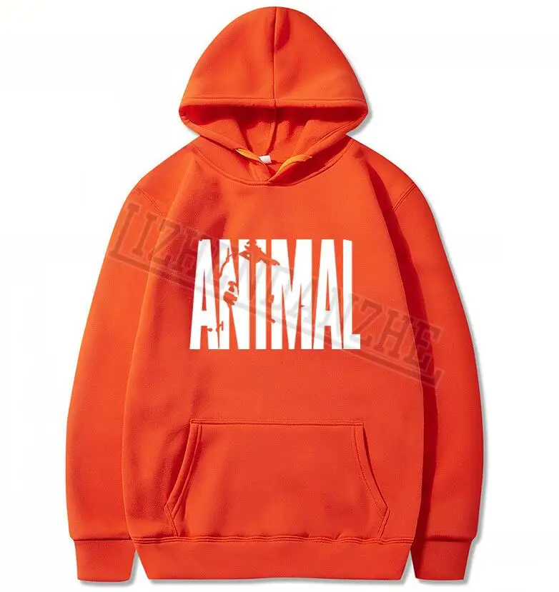 Модные брендовые мужские толстовки с изображением животных Мужские