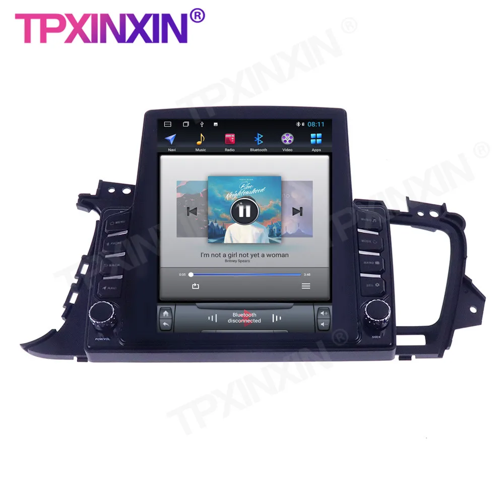 구매 기아 K5 2010-2014 테슬라 스크린 128G 안드로이드 10.0 차량용 멀티미디어 플레이어, 헤드유닛 오디오 라디오 내비게이션 무선 카플레이