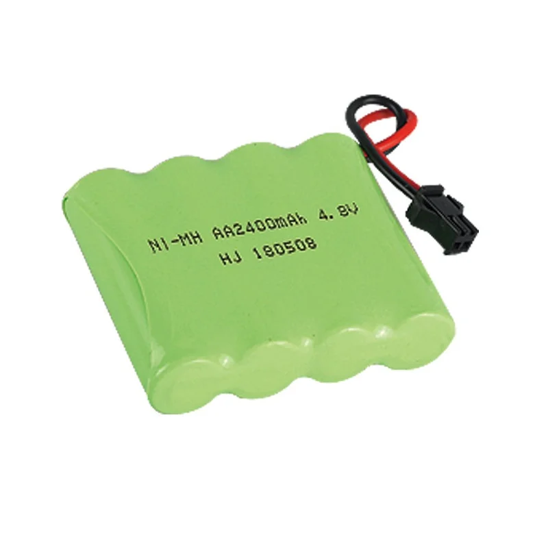 

( M Model ) 4.8v 2400mah NiMH Battery For Rc toys Cars Tanks Robots Boats Guns 4.8v Rechargeable Battery 4*AA Battery Pack 20Pcs
