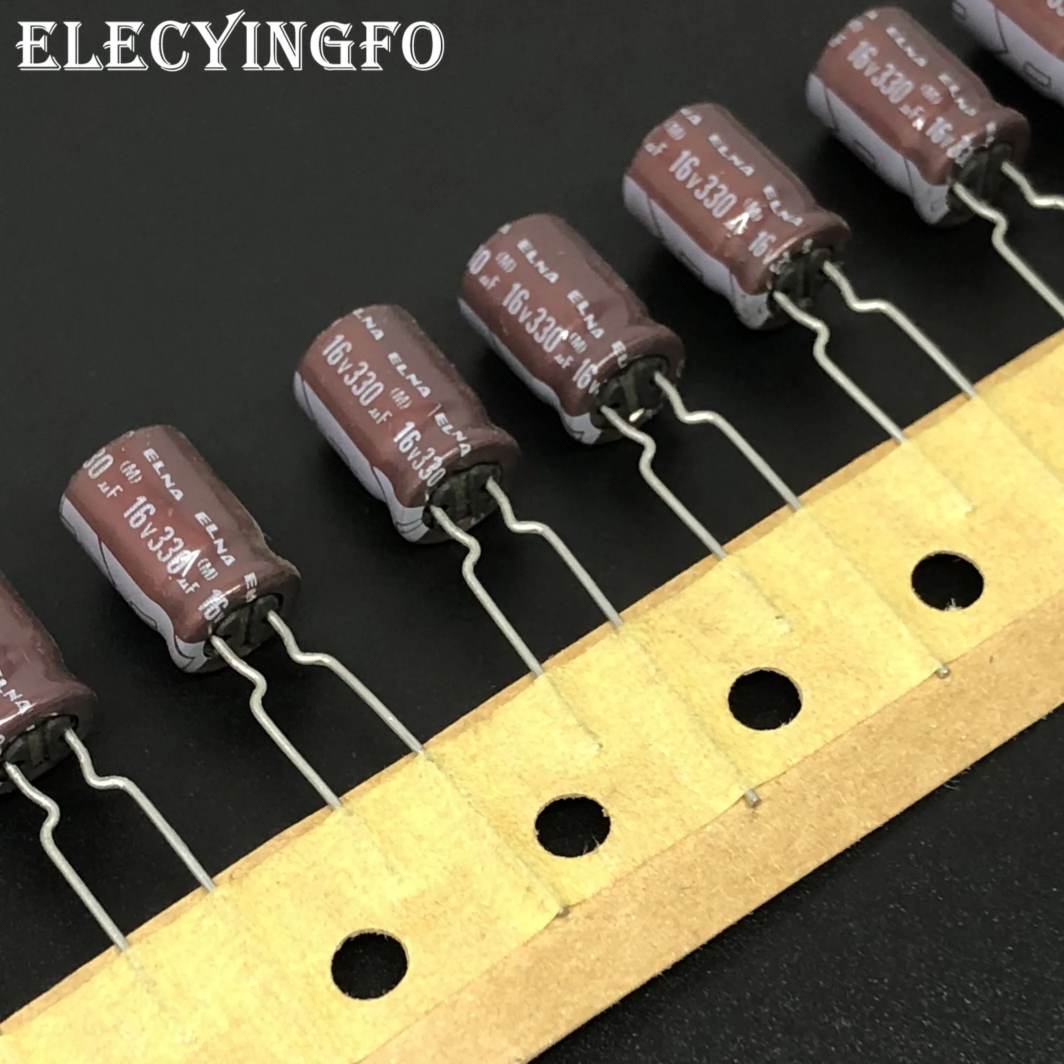 10 шт./100 шт. 330 мкФ 16v330мкф ELNA серии RA2 8x11 5 мм аудио конденсатор