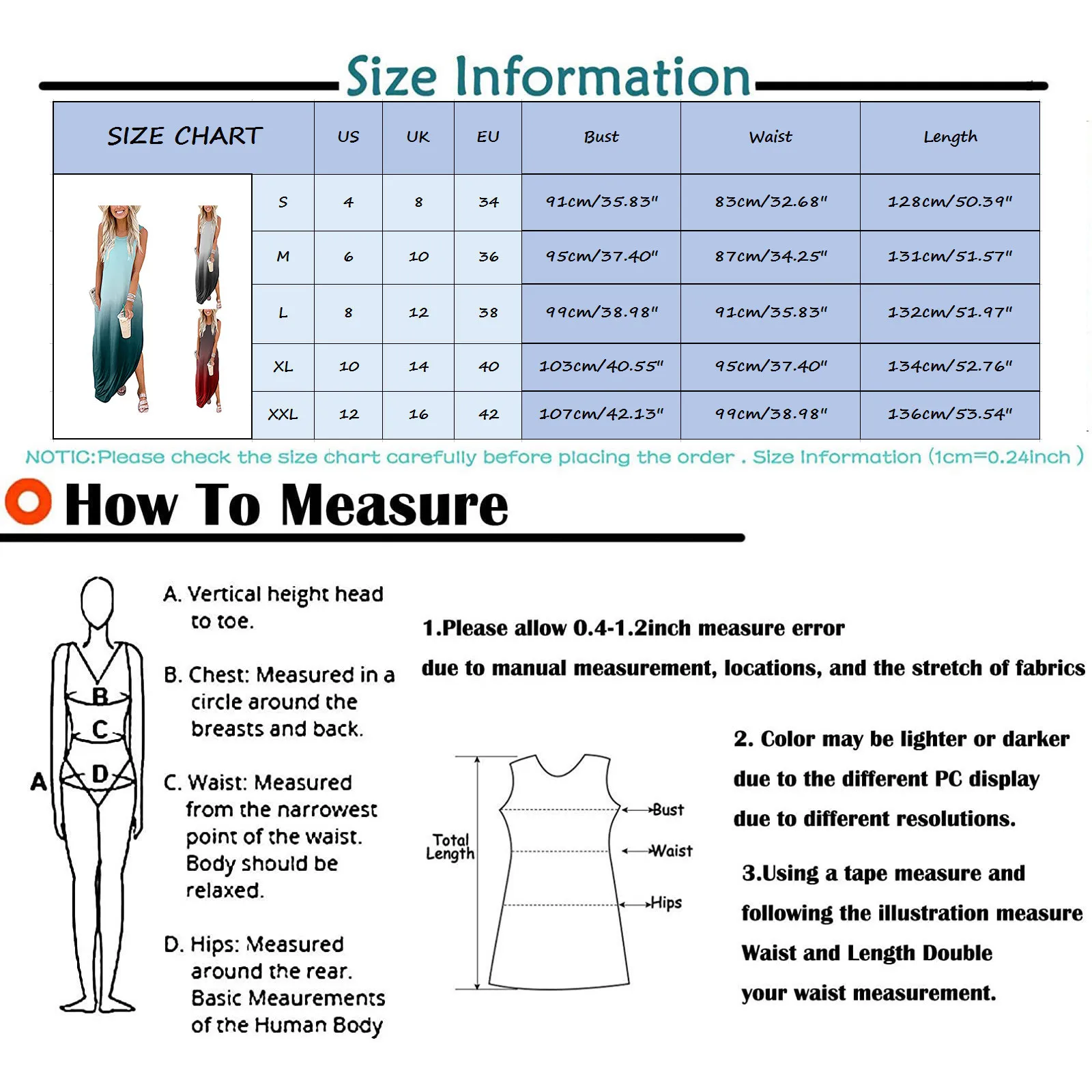 

Women's Summer New Tie-dye Printed Pocket Sleeveless Irregular Long Dress O-neck Loose Casual Fashion Women's Dress 2021