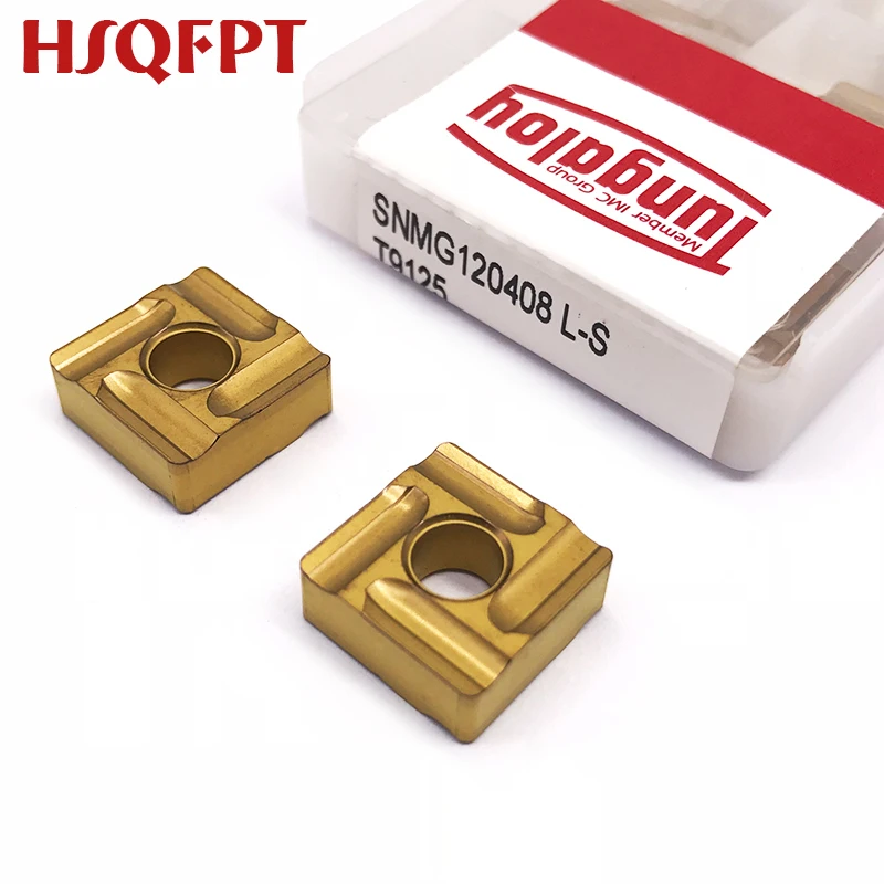 10 шт. SNMG120408 TM T9125 Tungaloy внешний токарный инструмент карбидная вставка для