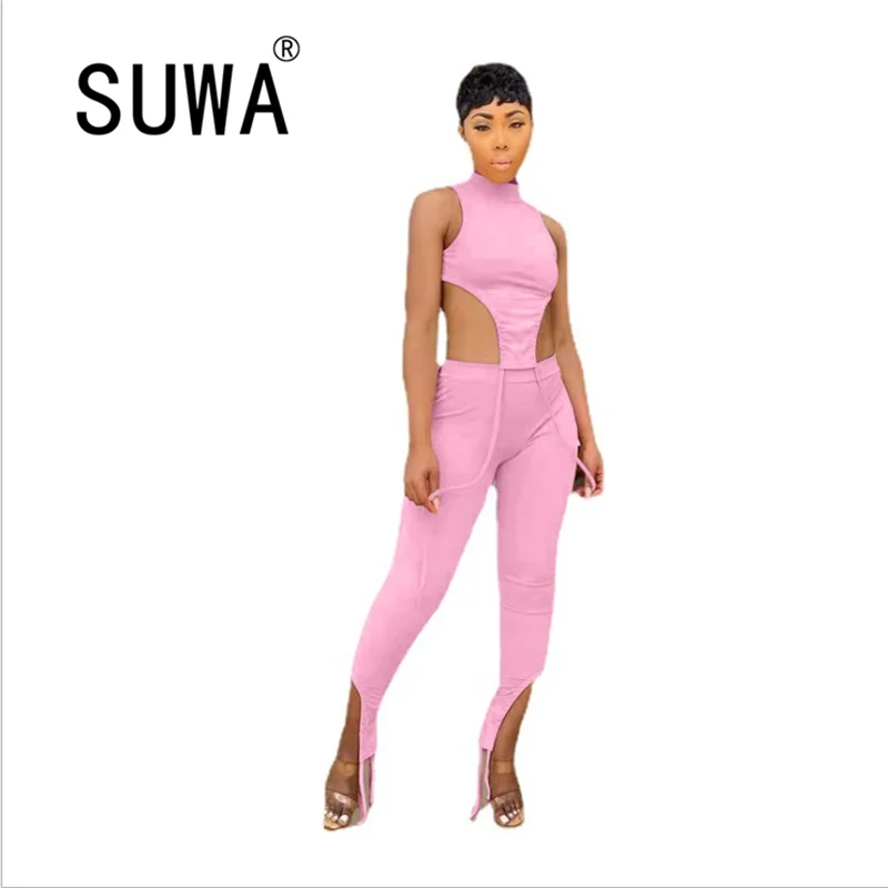 

Летние женские комплекты со штанами и топы на каждый день в винтажном стиле; Модные Узкие пикантные вечерние Клубные наряды; Праздничная ул...