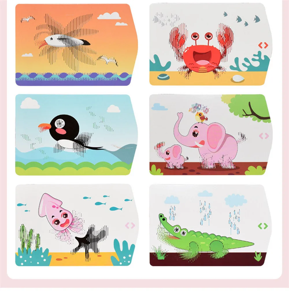 Анималистическая мультяшная динамическая прогулочная коробка для детей раннее