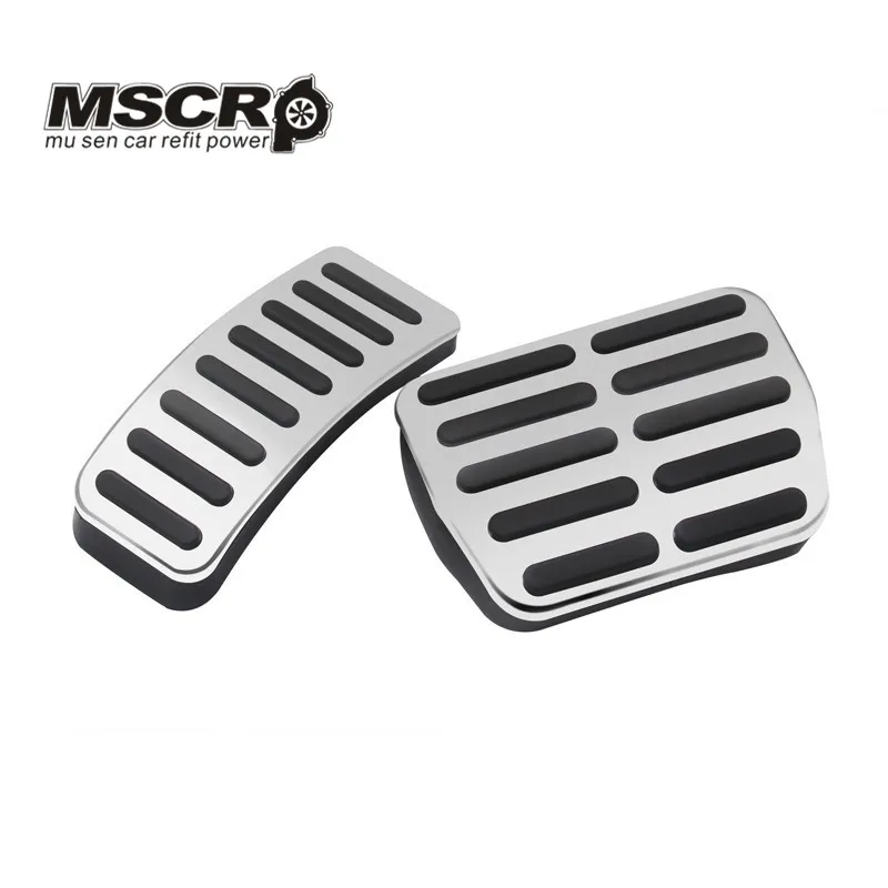 

Automatic Car Stainless Car pedal Cover for POLO / New Lavida / New Bora/Skoda Fabia Accelerator Brake pedals Pads kits