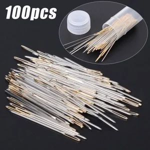 Иглы для вышивания крестиком, из нержавеющей стали, разные размеры, 24 #26 #, 100 шт.