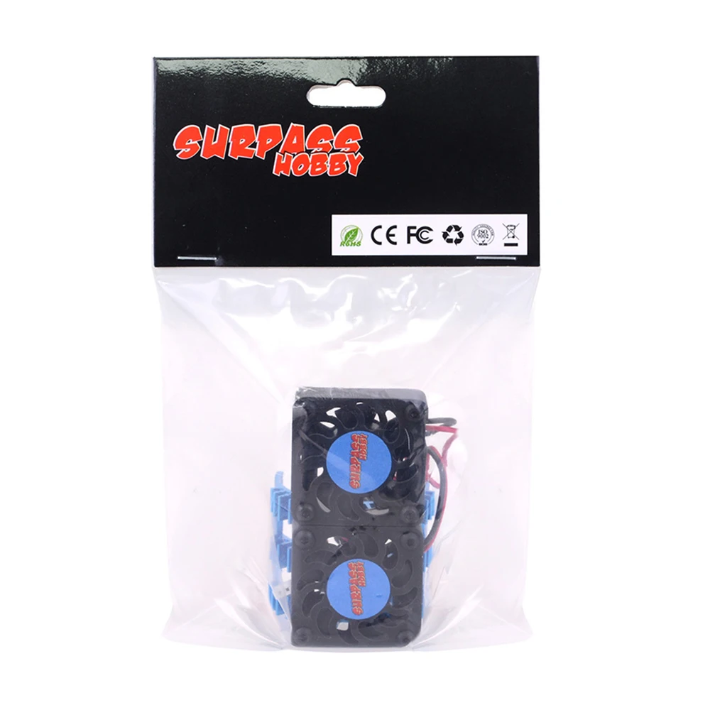 SURPASS HOBBY Cooling Fan Heatsink for 1/10 RC Crawler Car 3650 Rocket 3660 3674 Brushless Motor JLB Cheetah 144001 A979 A959B | Игрушки и