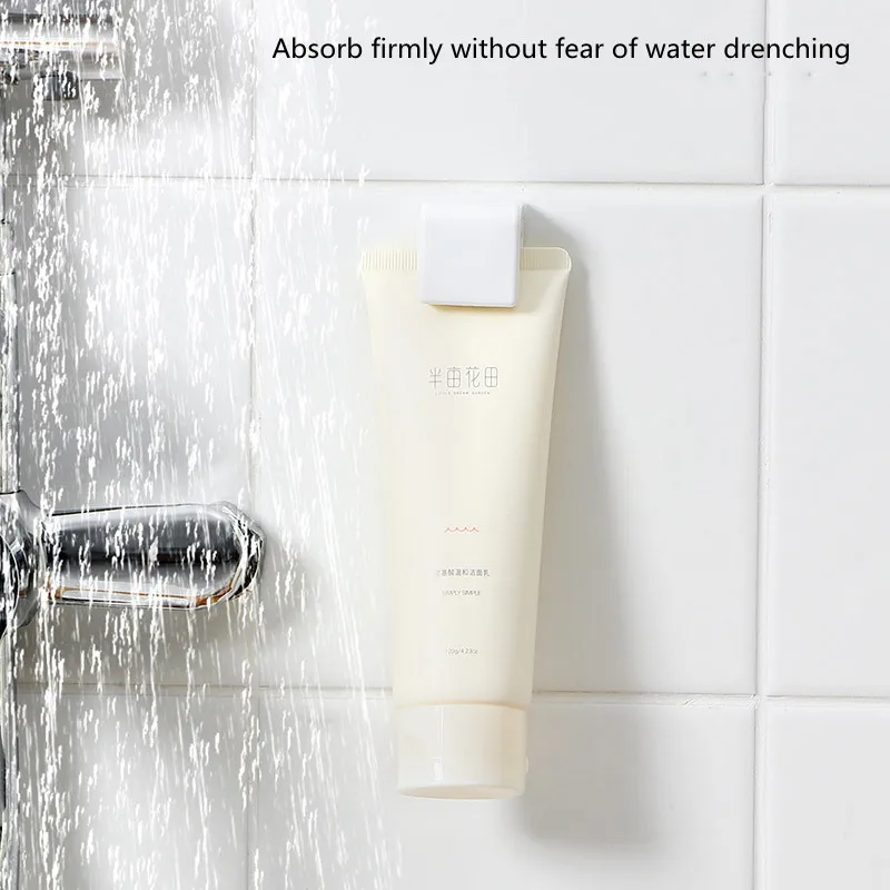 

Зажим для зубной пасты, стойка для очищающего средства для лица, настенный крючок без отверстий, подвесной держатель для зубной пасты, отжим...