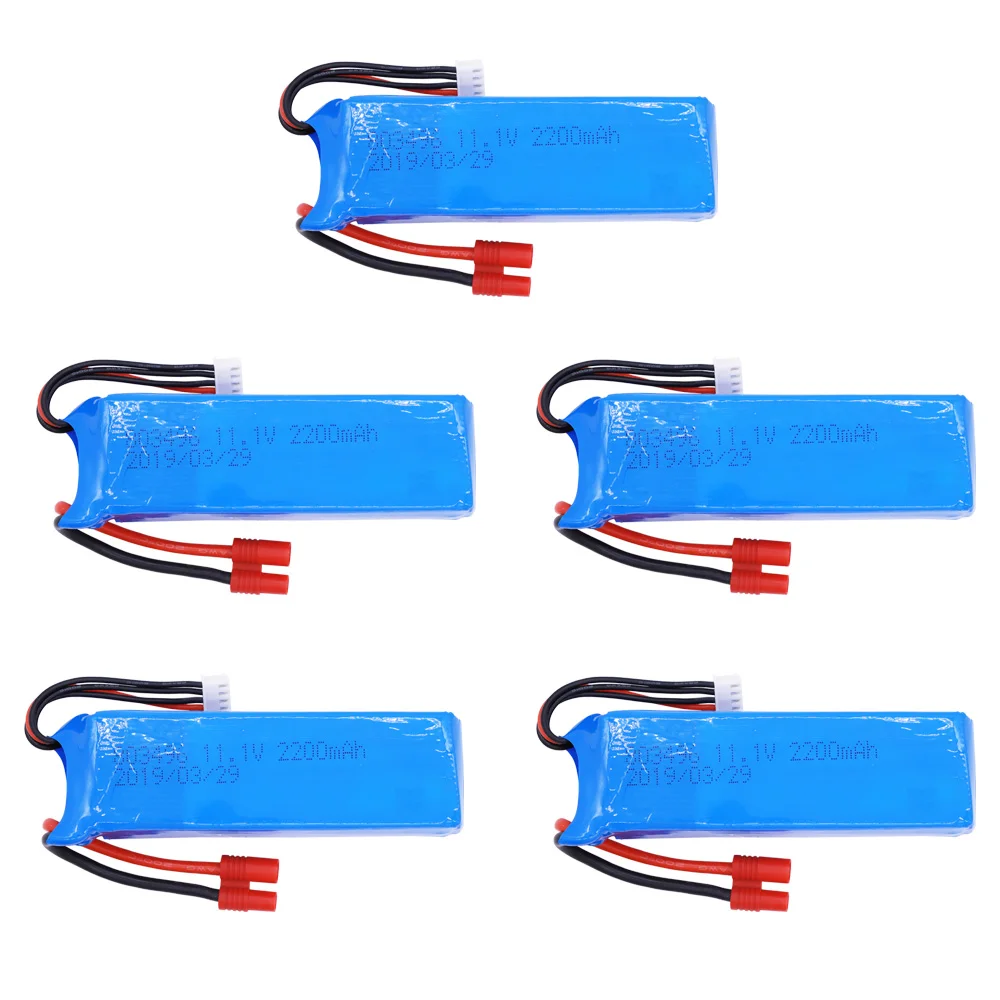 Литий-полимерный аккумулятор 2200 мАч для BAYANGTOYS X16 X21 X22 11,1 В 2200 мАч 3S для X16 x21 Аккумулятор для радиоуправляемого квадрокоптера запасные части 1-5 шт.
