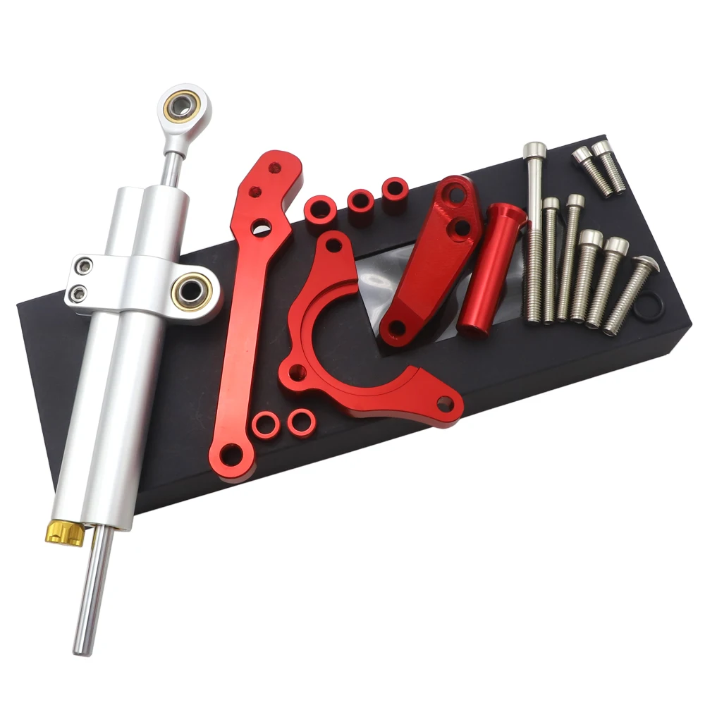 Аксессуары для мотоциклов с ЧПУ алюминиевый сплав регулируемый амортизатор руля