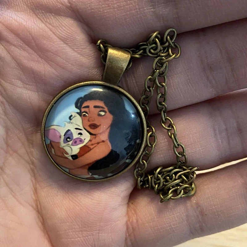 

3pcs/set Disney Moana Action Figure Keychain