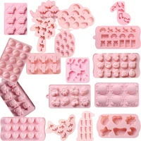 creative silicone chocolate molds ice tray safe material baking cake mold diy pastrybiscuitdessertjelly mold ice tray