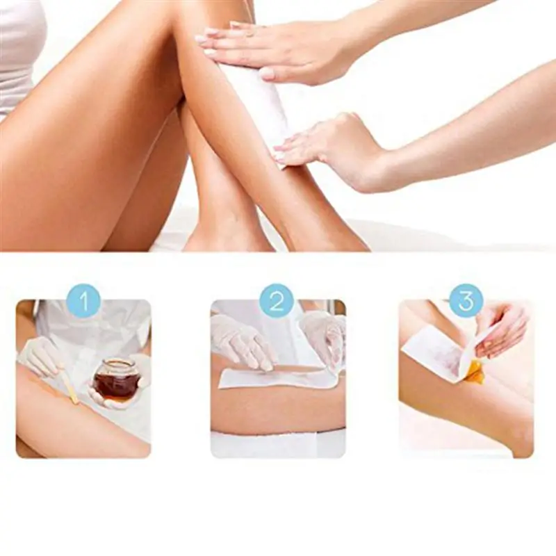 

1 Roll Of 100M Hair Removal Paper Disposable Depilating Paper Nonwoven Fabric Depilatory Paper Unhairing Paper Hair Removal