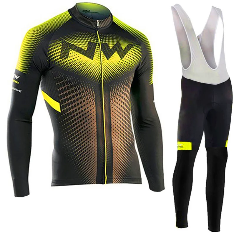 Велосипедная майка Pro Team NW Ropa Ciclismo Hombre Triathlon, комплект для велоспорта MTB, одежда для велоспорта Northwave, комплект для велоспорта с нагрудником и штанами - Цвет: 13