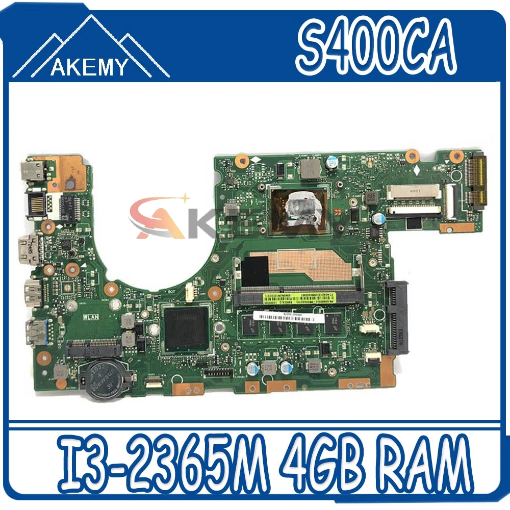 

Akemy S400CA REV 2,1 3,1 материнская плата W/ I3-2365M 4 Гб Оперативная память для ASUS S500CA S500C (15,6 дюйм (ов) Laotop материнская плата