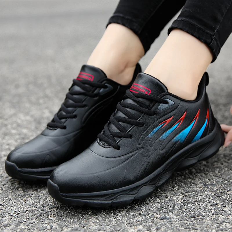 Womens Running Sneakers Antiskid Waterproof White Sports Shoes Woman Fashionable Casual Sneaker For Ladies Outdoor Flat Trainers | Обувь
